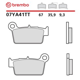Pastiglie Freno Moto Brembo 07YA41TT