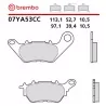 Pastillas Moto Brembo 07YA53CC