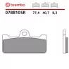 Pastiglie Freno Moto Brembo 07BB10SR