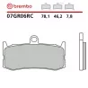 Pastillas Moto Brembo 07GR06RC