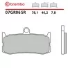 Motorcycle Brake Pads Brembo 07GR06SR