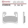 Plaquettes de Frein Moto Brembo 07GR90SR