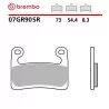 Plaquettes de Frein Moto Brembo 07GR90SR