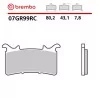 Pastillas Moto Brembo 07GR99RC