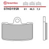 Motorrad Bremsbel&auml;ge Brembo 07HD19SR