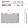 Pastillas Moto Brembo 07HD19SR