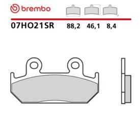 Plaquettes de Frein Moto Brembo 07HO21SR