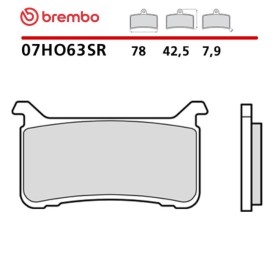 Motorcycle Brake Pads Brembo 07HO63SR
