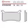 Pastillas Moto Brembo 07HO63SR
