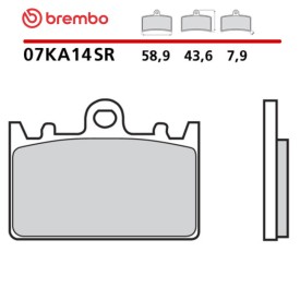 Motorcycle Brake Pads Brembo 07KA14SR