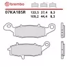 Motorrad Bremsbeläge Brembo 07KA18SR