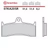 Motorrad Bremsbeläge Brembo 07KA20SR