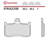 Plaquettes de Frein Moto Brembo 07KA23SR