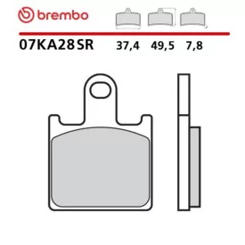 Pastiglie Freno Moto Brembo 07KA28SR