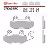 Pastiglie Freno Moto Brembo 07KA31RC