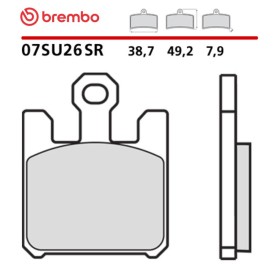 Motorcycle Brake Pads Brembo 07SU26SR