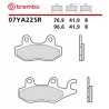 Pastillas Moto Brembo 07YA22SR