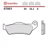 Plaquettes de Frein Moto Brembo 07001