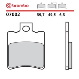 Motorcycle Brake Pads Brembo 07002