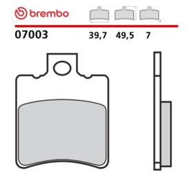 Pastiglie Freno Moto Brembo 07003