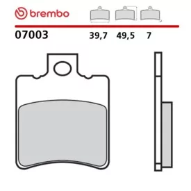 Motorcycle Brake Pads Brembo 07003