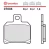 Plaquettes de Frein Moto Brembo 07004