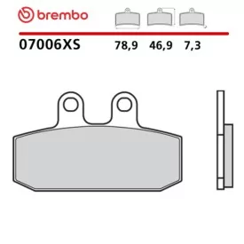 Pastillas Moto Brembo 07006XS