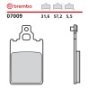 Motorcycle Brake Pads Brembo 07009