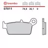Plaquettes de Frein Moto Brembo 07011