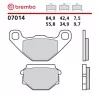 Motorrad Bremsbeläge Brembo 07014