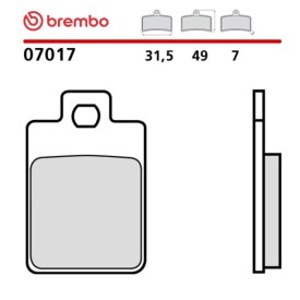 Motorcycle Brake Pads Brembo 07017