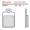 Pastiglie Freno Moto Brembo 07017