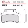 Motorcycle Brake Pads Brembo 07018