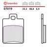 Motorcycle Brake Pads Brembo 07019