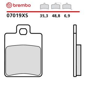 Motorcycle Brake Pads Brembo 07019XS