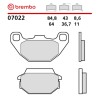 Motorcycle Brake Pads Brembo 07022