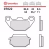 Motorcycle Brake Pads Brembo 07022