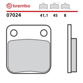 Plaquettes de Frein Moto Brembo 07024