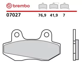 Pastiglie Freno Moto Brembo 07027