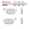 Plaquettes de Frein Moto Brembo 07029