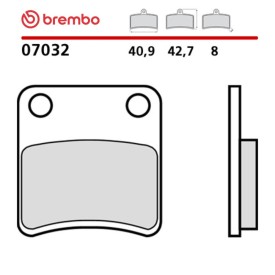Motorcycle Brake Pads Brembo 07032