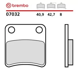 Motorcycle Brake Pads Brembo 07032
