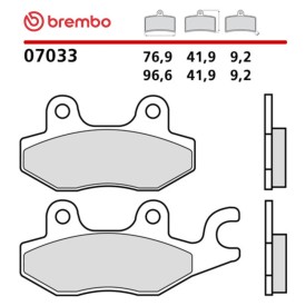 Motorcycle Brake Pads Brembo 07033