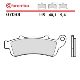 Motorcycle Brake Pads Brembo 07034