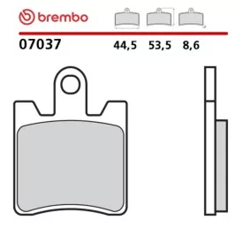 Motorcycle Brake Pads Brembo 07037