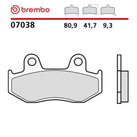 Pastiglie Freno Moto Brembo 07038
