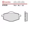 Pastillas Moto Brembo 07039