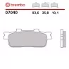 Motorcycle Brake Pads Brembo 07040