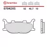 Motorrad Bremsbeläge Brembo 07042XS