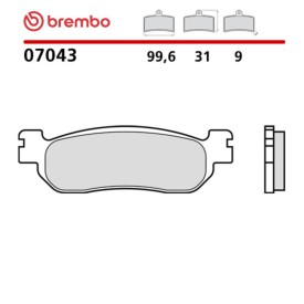 Pastiglie Freno Moto Brembo 07043